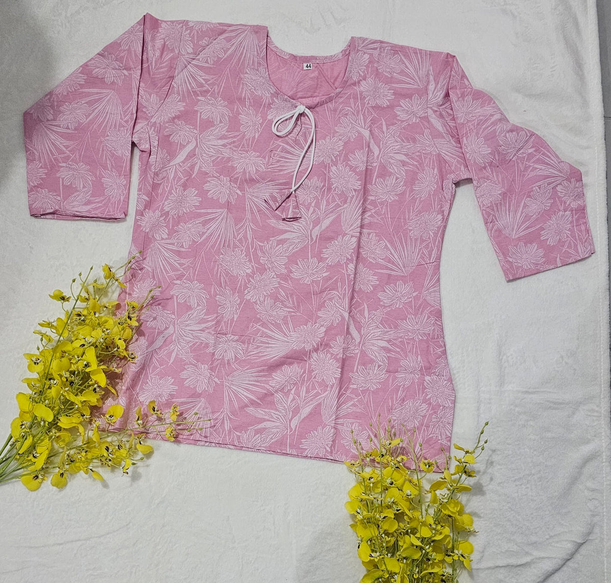 Floral Cotton Kurti