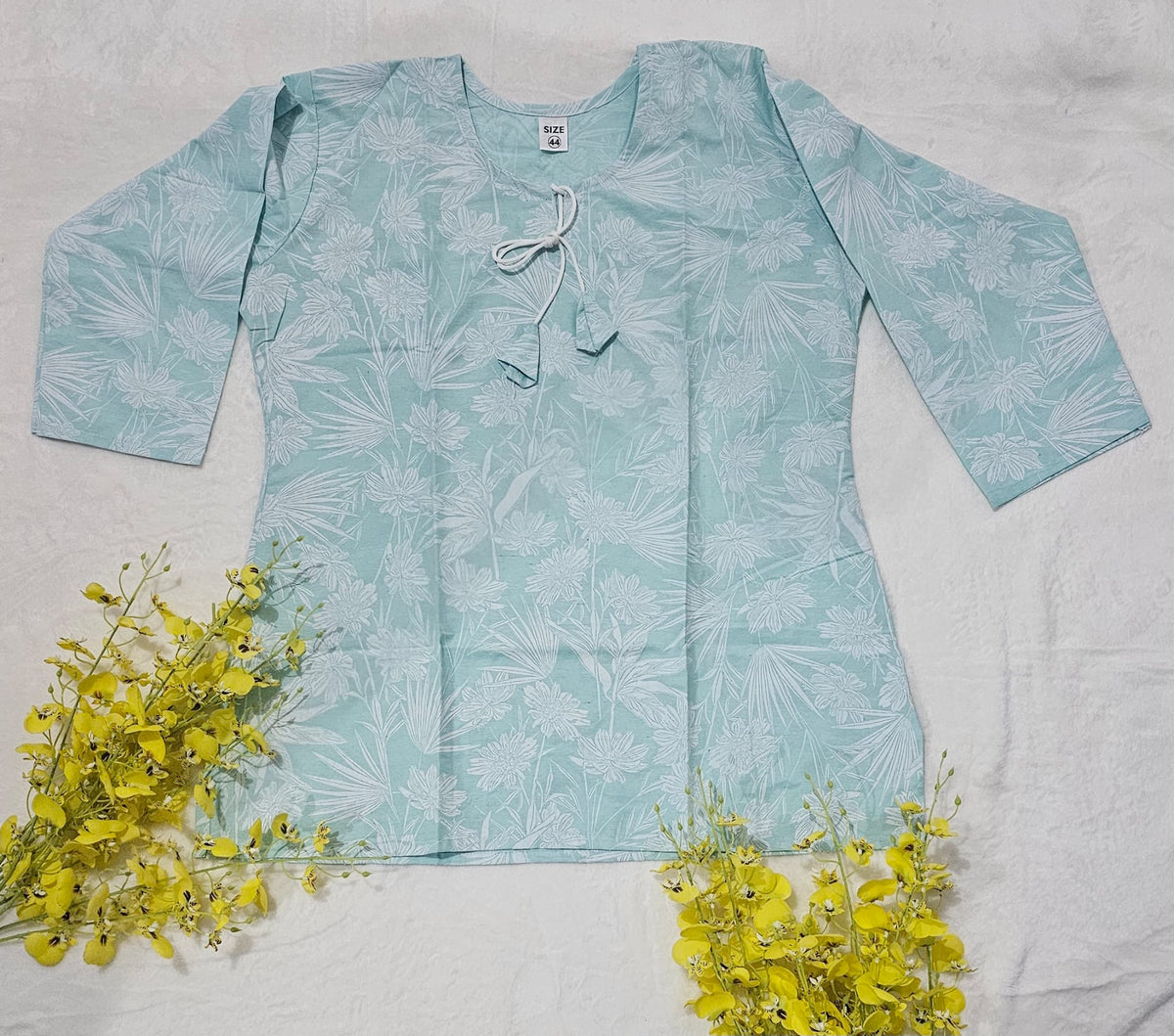Floral Cotton Kurti